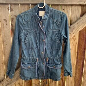 Hinge denim jean jacket xs